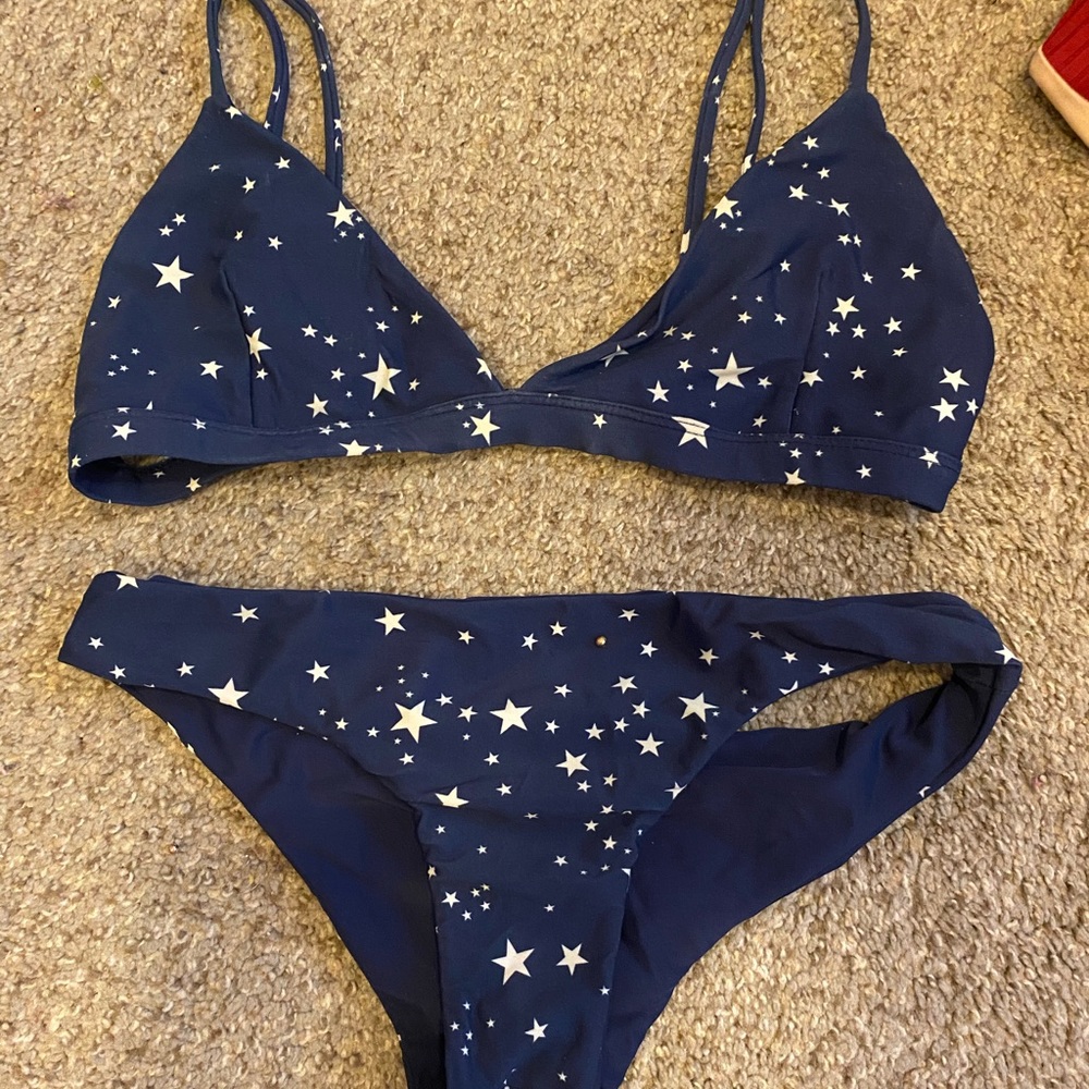 Navy Star Bikini set